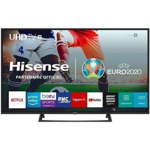 Hisense  TV LED 50 Pouces Ultra Slim - WIFI UHD TV - USB - Décodeur Intégré - 3 Mois Garantie