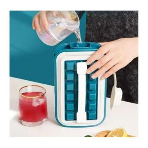 Bac à Glaçons En Silicone 18 Grilles Réutilisable Accessoires De Bar De Cuisine, Gadgets