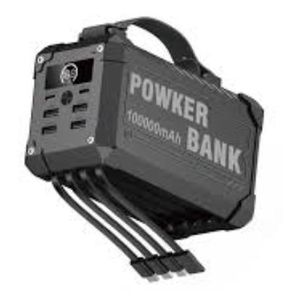 Station d'Énergie Portable VIEREX VP118 – 100 000 mAh  Charge Ultra Rapide avec Écran LED et Multiples Ports