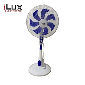 Ilux 2 Ventilateurs 18 Pouces - LXF-823 - 7 Hélices - 24 Mois De Garantie