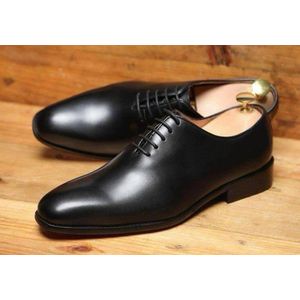 Gn soulier en cuir pour homme-noir