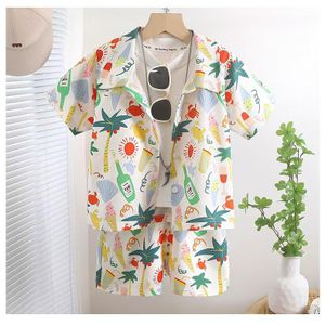 1 - 7 ans garçon Slim manches courtes Short shirt set