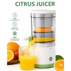Presse-Agrumes Électrique Portable Rechargeable USB – Citrus Juicer Automatique – Extracteur de Jus Frais