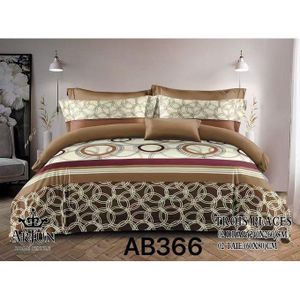 QUALITE ARJUN Lot De 2 Draps + 2 Taies – Design Élégant et Confort Assuré Pour 3 Places