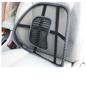 Solid white Coussin de soutien pour siège auto en maille respirante