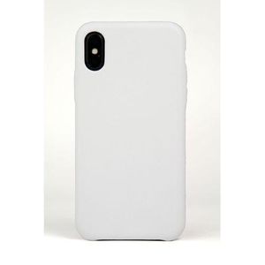 Coque En Silicone Compatible iPhone Xr avec 1 antichoc - Blanc
