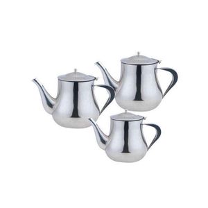 Lot De 3 Bouilloires À Gaz Inox - Argent