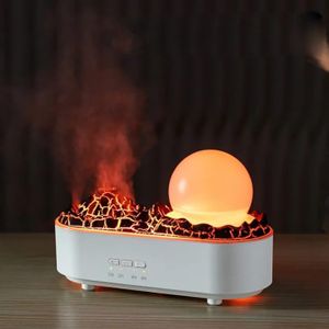 Diffuseur d’Huiles Essentielles Effet Lave & Boule Lumineuse