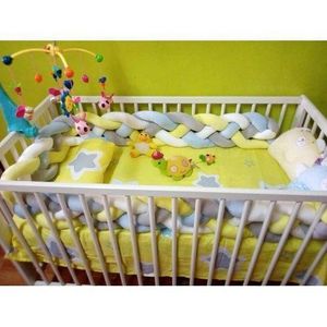 PREMIUM CONTOUR Lit Tressé de bebe Tissu doux