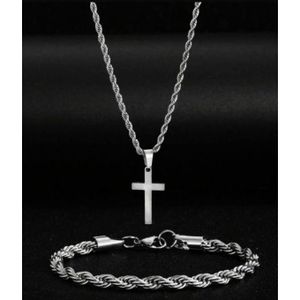 Chaîne homme & Bracelet Torsadé