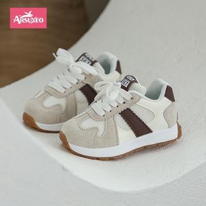Arsuxeo Baskets enfant, chaussures de course décontractées, chaussures en mesh respirant pour garçons