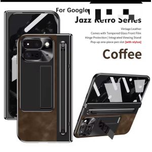 Coque pixel 10 pro fold noir marron slylé