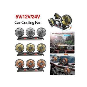 Ventilateur de refroidissement de voiture, 3 tête
