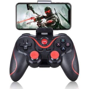 Compatible avec Android 4.0 et supérieur,  Windows 10/8/7 / XP et Convient pour Smartphones, Table, PC, TV, TV Box  Joystick double analogique,  touche croisée précise et14 boutons d’action  BNBN