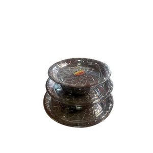 Lot De 03 Soupieres À Couvercle  -argent