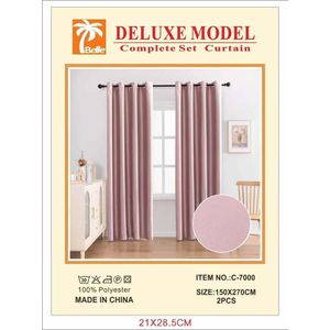 Belle  Lot de 2 Rideaux Occultant Isolés à œillets Pour Chambre Et Salon