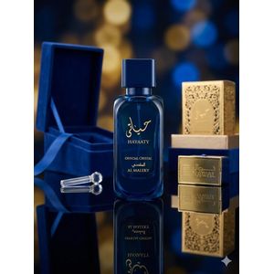 Parfum Hayaaty Al Maleky – Official Crystal – Eau de Parfum Homme – 100ml – Fragrance Royale