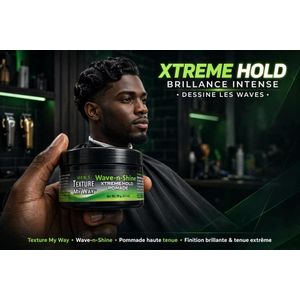 Pommade waves and shine