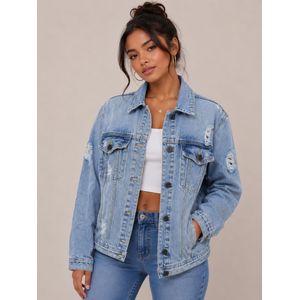Jacket en Jean Femme – Bleu 