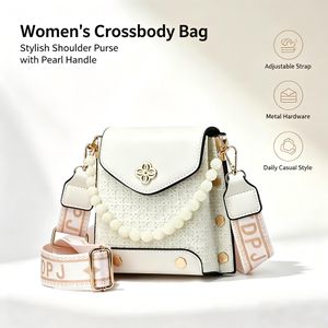 Sac bandoulière pour femme en cuir PU – Sac à l'épaule, pochette pour téléphone, sac à main