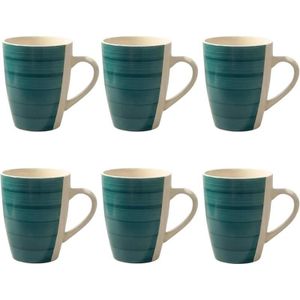 Porcelaine De Reussy LOT DE 6 Tasses À Café 
