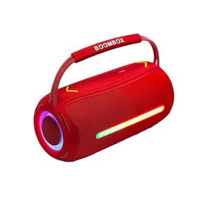 Booms Box 360 Haut-Parleur Bluetooth Portable Avec Lumières LED RGB