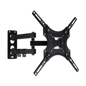 Support Mural - LED/LCD/Plasma - 32'' à 55'' -Robot - Pivotant Noir