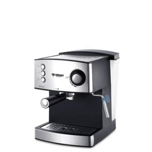 Smart Machine à café Expresso STPE-8520W - 15 Bars, 1.6L, 850W - Noir