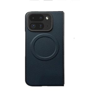 Coque Premium pour Google Pixel 10 Pro Fold, Style Magnetique-FinitionTexturé-Tecnologie MagSafe integré pour charge sans file integré (noir) 