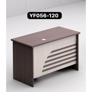 Bureau de direction droit avec panneau design Modèle YF056-120 ( 1 M 20 )