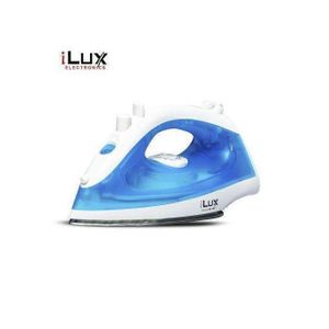 Ilux Fer à Repasser à Vapeur IL1687 - 1200 W - Bleu - Garantie 24 Mois.