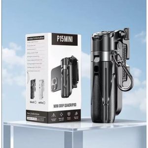 Perche à selfie ultra-mini universelle pliable populaire, trépied de sol portable sans fil pour téléphone portable avec rotation à 360 degrés