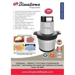 Binatone Puissant Mixeur A Foutou De Très Bonne Qualité