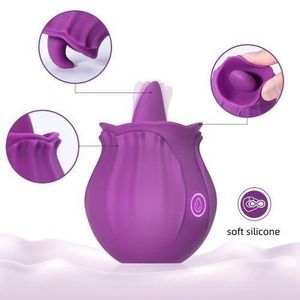 Vibrateur Pour Lécher La Langue Et Masser Les Mamelons Jouet Sexuel