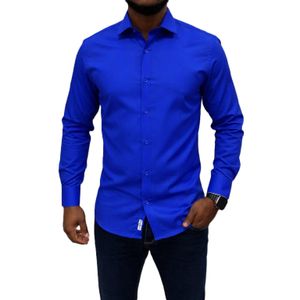 Chemise De Bureau Classique A Manches Longues Pour Homme