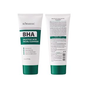 No Nettoyant Visage à l’Acide Salicylique (BHA) – Contrôle du Sébum, Anti-Acné, Nettoyage en Profondeur, Réduction des Pores