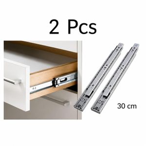 Paires De Glissières De Tiroir De 30 Cm, Lattes Robustes