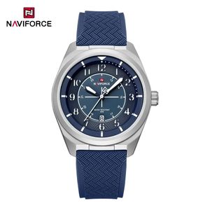 Naviforce Montre Homme De Luxe à Quartz En Gomme- Idéal Pour Le Business, Nouvelle collection NF9281