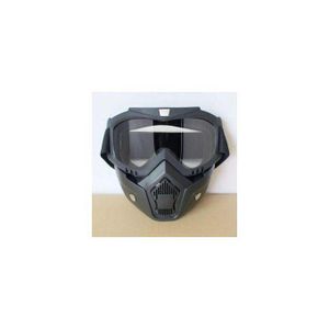 1 LUNETTES ANTI-POUSSIÈRE DE PROTECTION DE MOTO NOIR ANTI-VENT POUR MOTOCROSS SPORT DE PLEIN AIR CYCLISME LUNETTES DE SECURITE POUR LE TRAVAIL PROTECTION DES YEUX EN PLASTIQUETRES BON