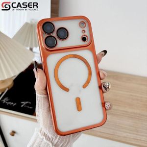 Coque iPhone 17 Pro Max orange magsafe