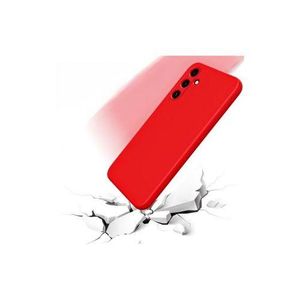Diverse Coque En Silicone Compatible Samsung Galaxy A15 + 1 Antichoc - ROUGE