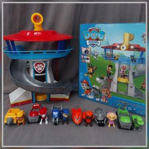 Tour Pat Patrouille et Lot de 6 Voitures  6 Figurines - Paw Patrol