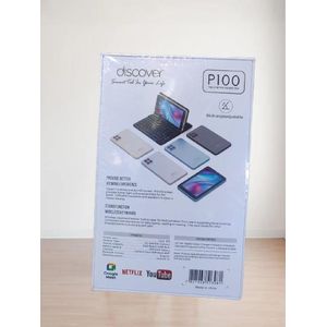 Discover P100 - Tablette éducative et professionnelle Androïd 5G avec Puce - Android 15 – 7 Pouces - 8GB RAM / 512GB ROM - 5000 mAh avec un Stylet et un clavier bluetooth