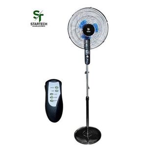 STARTECH Ventilateur A Pied Ultra Solide Avec Télécommande (STSF-1685R) - Noir - Garantie 12 Mois