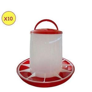 Lot De 10 Mangeoire 6Kg - Anti Gaspillage