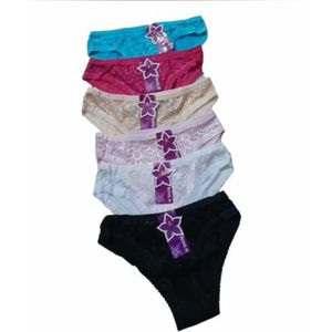 Lot De 6 Slips Enfant Multicolores
