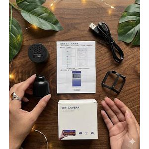X5 Mini Caméra WiFi HD Sécurité compacte & intelligente