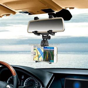 Support universel pour rétroviseur de voiture à 360 degrés, support pour téléphone portable