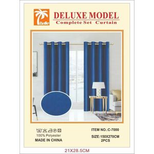Belle Rideaux deluxe model-ensemble de rideaux élégants 2pièces pour salon et chambre