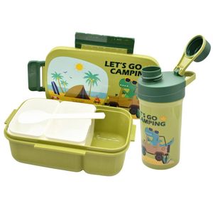  Kit repas pour enfant 5 pièces – Boîte à goûter et gourde